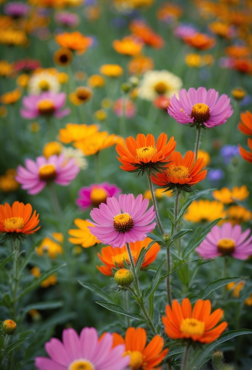 Vibrant coreopsis blooms fill 45 wildflower gardens